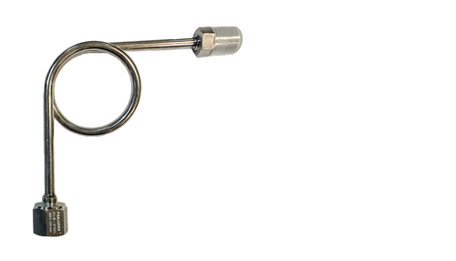 لوپ استنلس استیل ۹۰ درجه