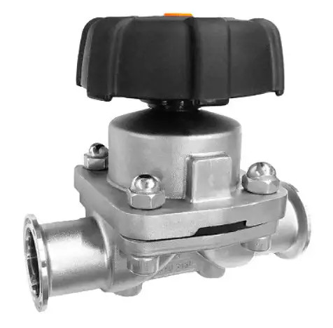 شیر دیافراگم کلمپی استنلس استیل 316 -ALFA