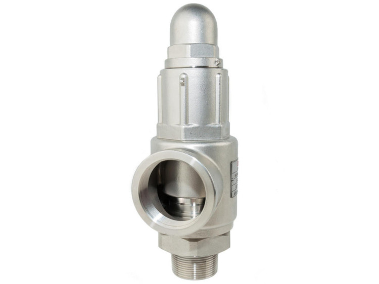 شیر اطمینان استنلس استیل دنده 304-pn16 دنده