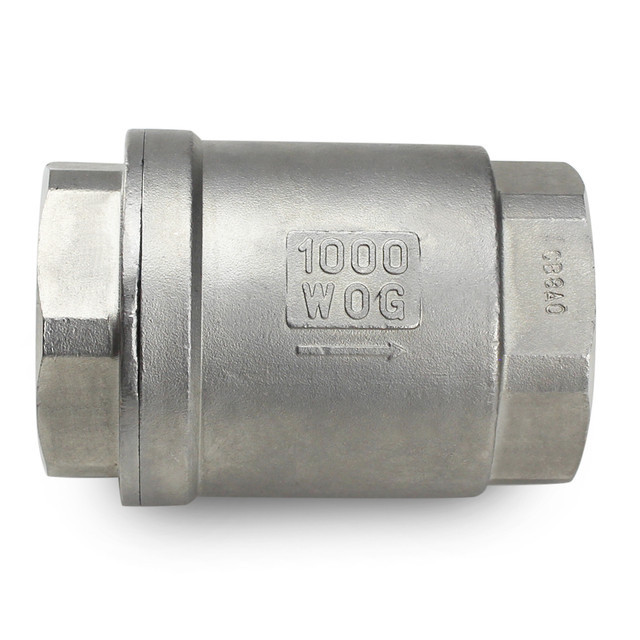 شیر خودکار یکطرفه عمودی vertical استنلس استیل ۳۱۶