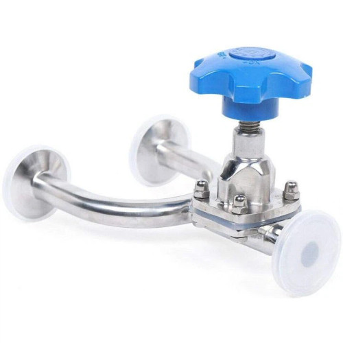 شیردیافراگمی یوزرپوینت U-type استنلس استیل کلمپی 316 -ALFA