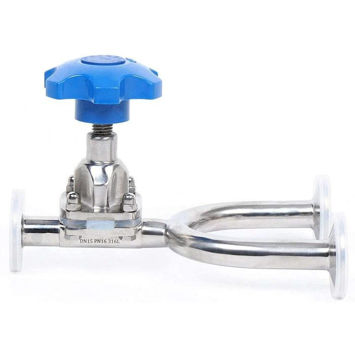 شیردیافراگمی یوزرپوینت U-type استنلس استیل کلمپی 316 -ALFA