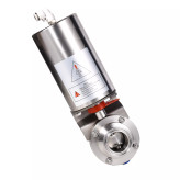 شیر پروانه پنوماتیک استیل ۳۰۴ -ALFA- جوشی