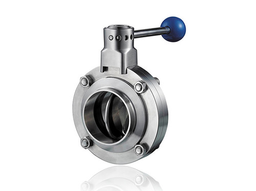 شیر پروانه دسته اهرمی استنلس استیل جوشی صنایع لبنیALFA 316