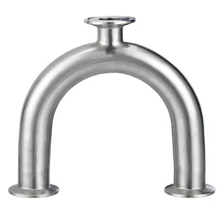 Sanitary Clamped elbow U Type bpe- 316 -ALFA