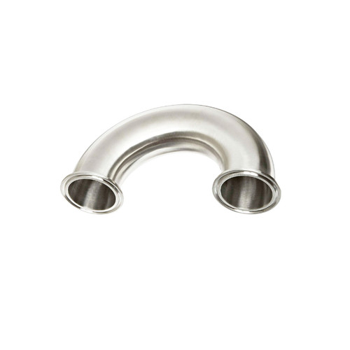 زانو U 180 درجه کلمپی استنلس استیل 316-ALFA