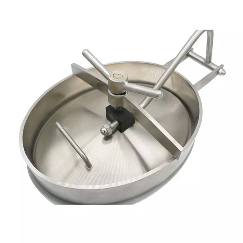 دریچه منهول بیضی استنلس استیل ۳۰۴ (داخل باز شو)