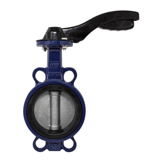 شیر پروانه ویفری سیت استیل بدنه چدن PN16