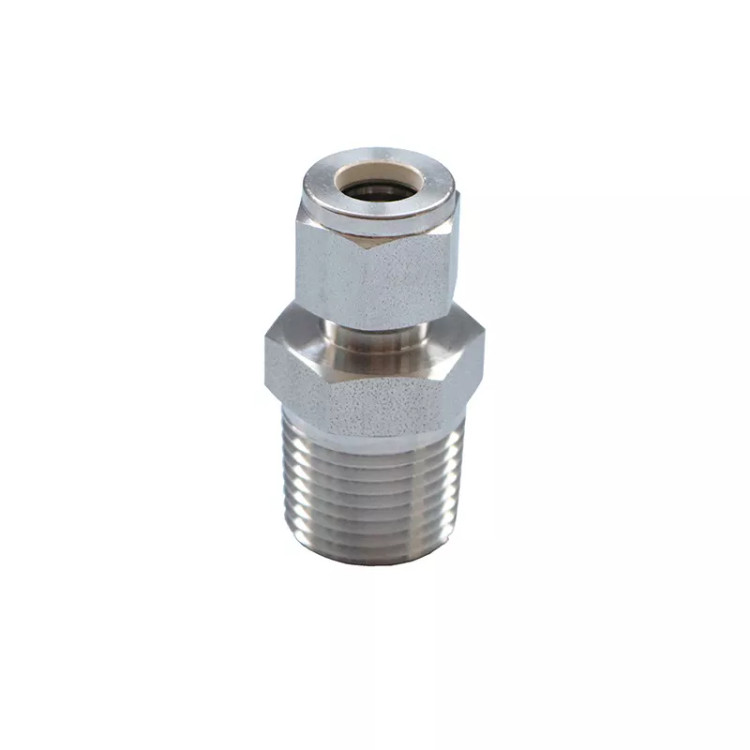 کانکتور یک سر مهره /یکسر رزوه NPT استنلس استیل 316-6000psi