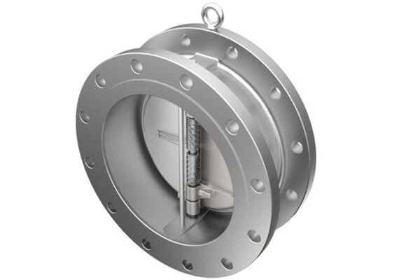 شیر خودکار دبل پلیت بین فلنجی استنلس استیل کلاس 150 - 316 -Goodwin