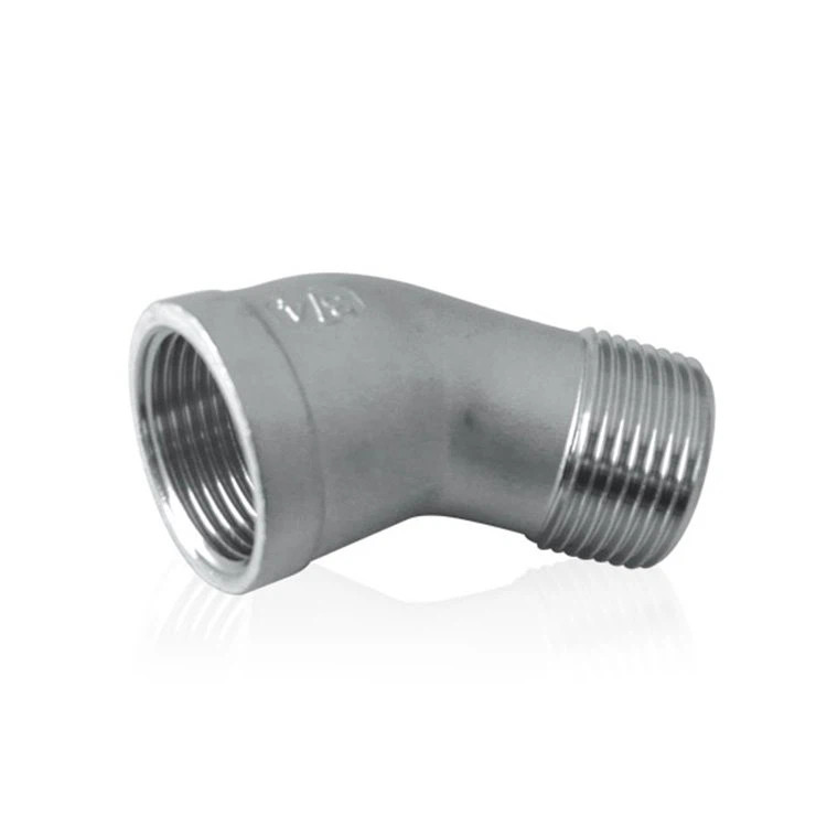 چپقی 45 درجه استنلس استیل 316