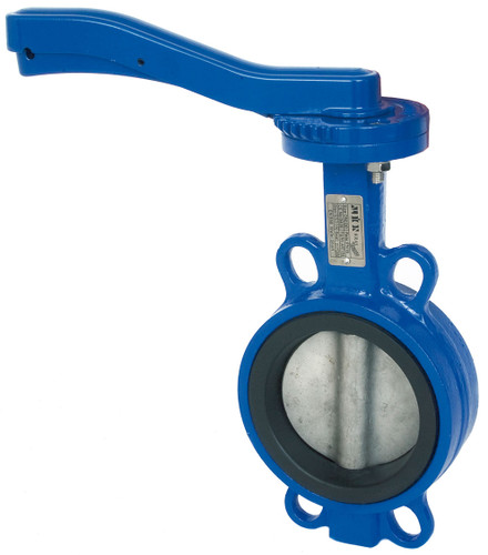 شیر پروانه اهرمی VSM چدنی با دیسک استنلس استیل PN16