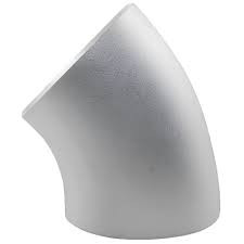 زانو 45درجه جوشی استنلس استیل 304/رده 10