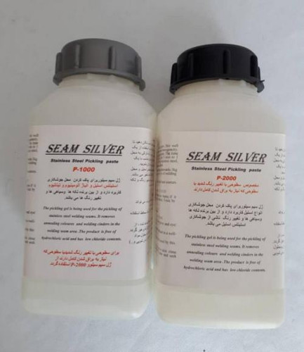 ژل تمیز کننده جوش استیل سیلور 2000