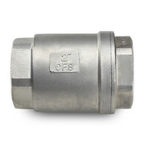 شیر یکطرفه خطی(عمودی) استنلس استیل 304