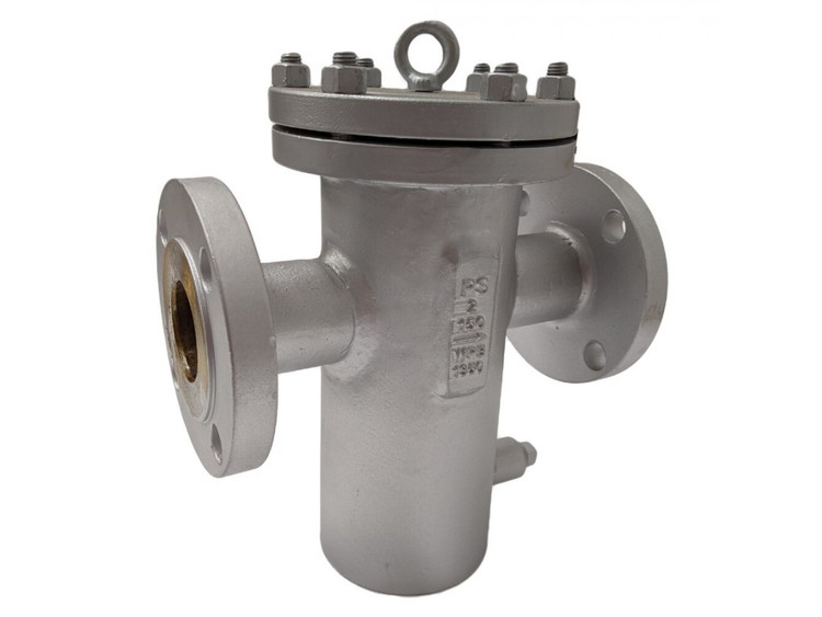 صافی سبدی بسکتی استنلس استیل فلنجی 304