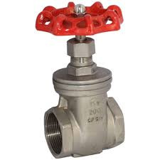 شیر فلکه کشویی استیل رزوه ای -304- کیتز