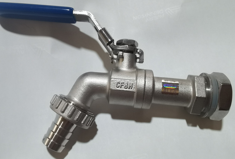 شیر بال ولو شلنگی حیاطی استنلس استیل 316 -ALFA 1/2"